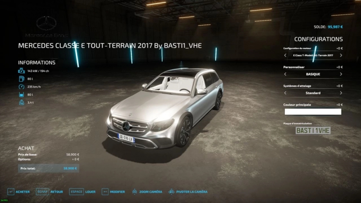 Image: Mercedes Classe E 2017 v1.0.0.0 1