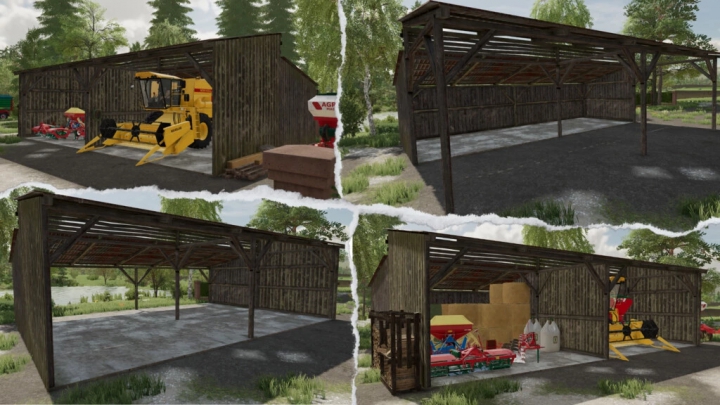 fs22-mods,  Modular Wooden Shed v1.0.0.0