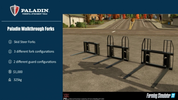 fs22-mods,  Paladin Walk-Thru Fork v1.0.0.0