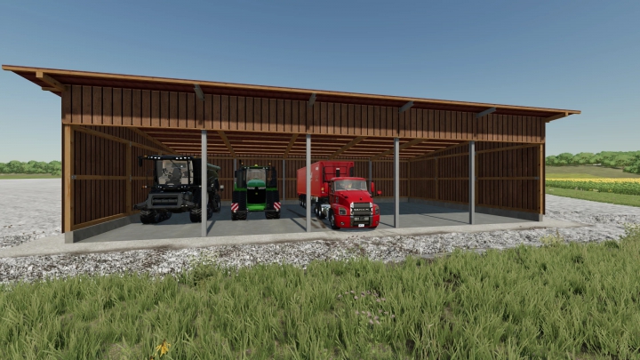 fs22-mods,  Wood Shed 25x15m v1.0.0.0