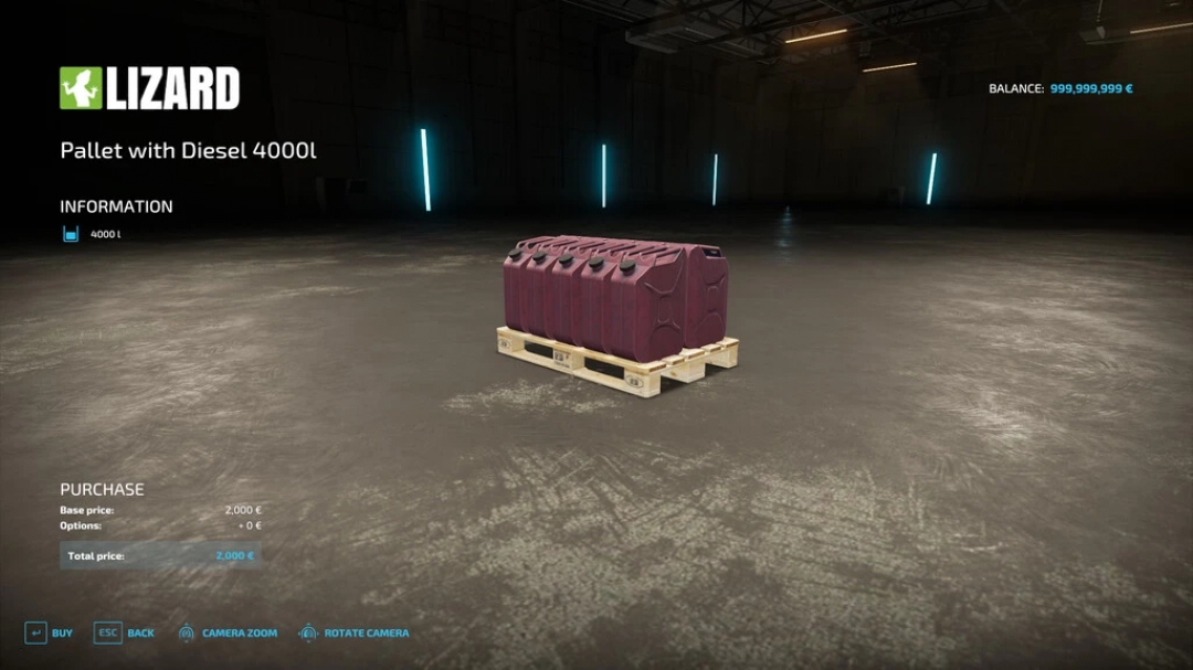 Diesel Pallet v1.0.0.0