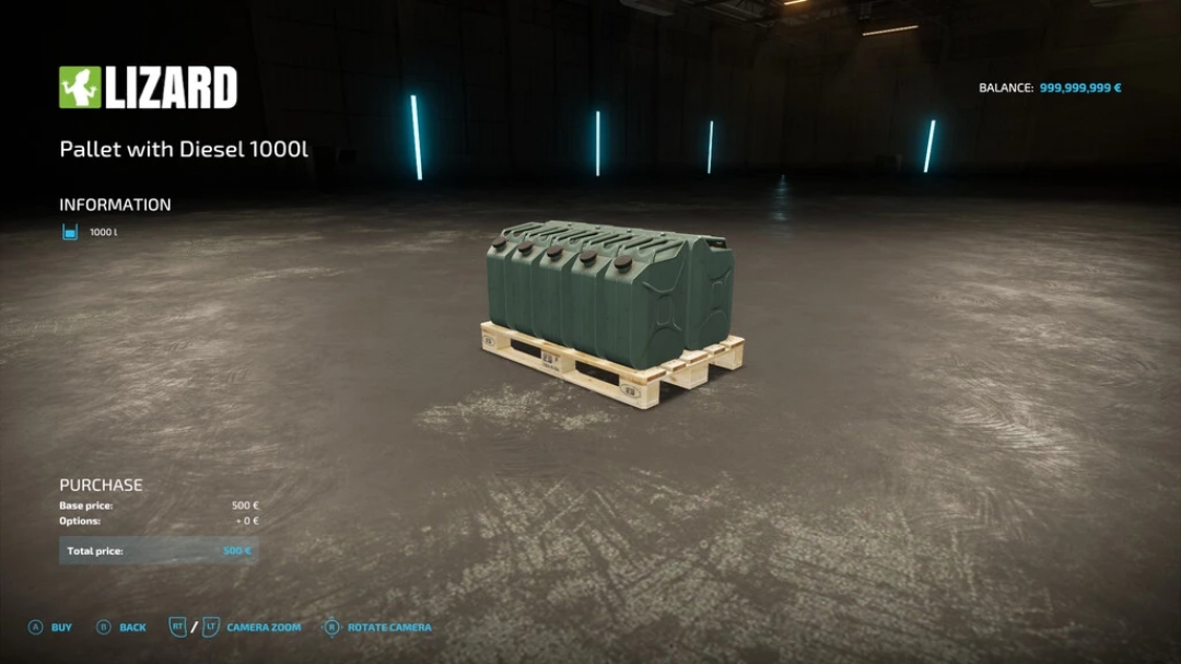 Diesel Pallet v1.0.0.0