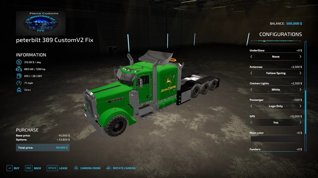 PeterBilt 389 Super v2.0.0.0