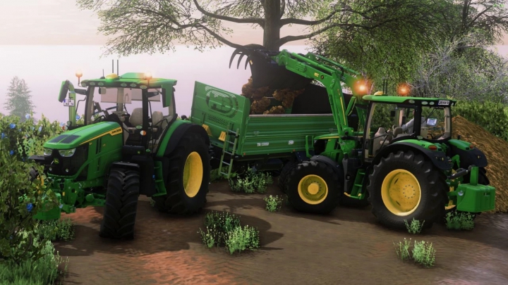 Image: John Deere 6R Gen2 4cyl/6cyl (Interative Control) v1.0.0.0 2