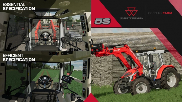 fs22-mods,  Massey Ferguson 5S 2023 v1.0.0.0