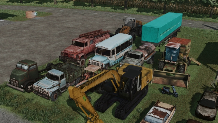 Image: Placeable Junkyard Cars V1.0.0 1