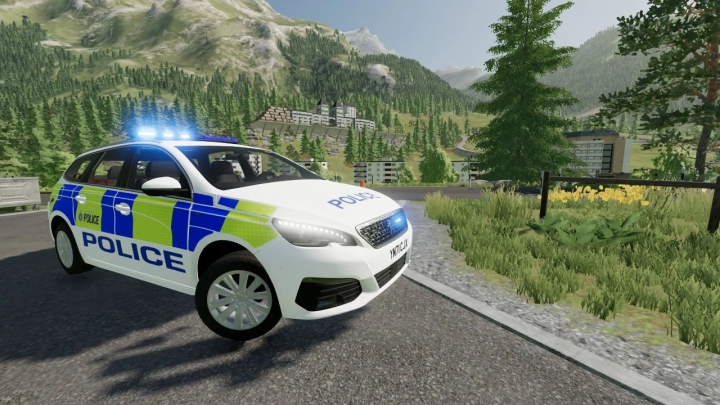 Image: UK Police Peugeot 308 SW 2021 v2.0.0.0 0