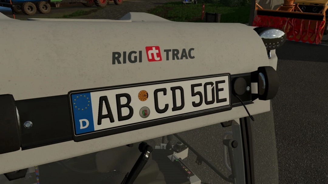 German Licenseplate Incl. Shorttime And Season v1.0.0.0