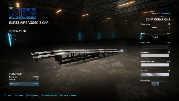 Image: EXP22 Airbagged 3 Car Trailer v1.0.0.0 0