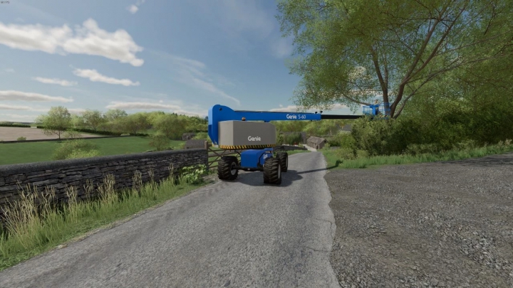 fs22-mods,  Genie S-60 Telescopic boom lift v1.0.0.0