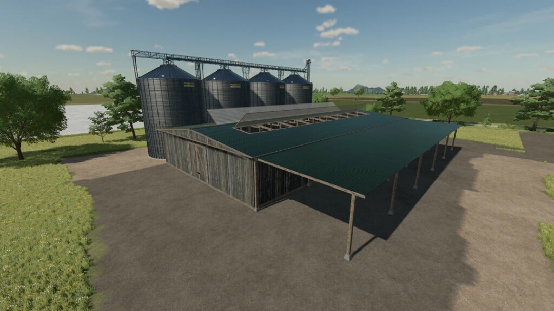 Pack Of Five Rustic Machine Sheds v1.1.0.0