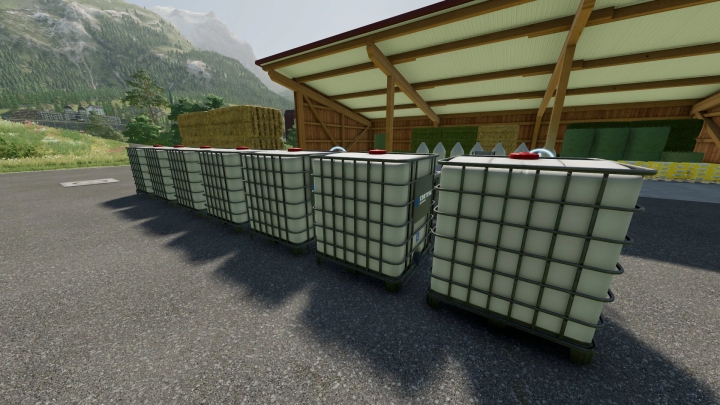 fs22-mods,  Small Bales And Pallets Warehouse v1.0.0.0