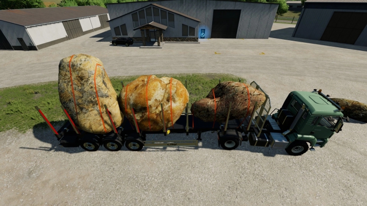 Image: FS22 Dynamic Crushable Rocks v1.0.0.0 15