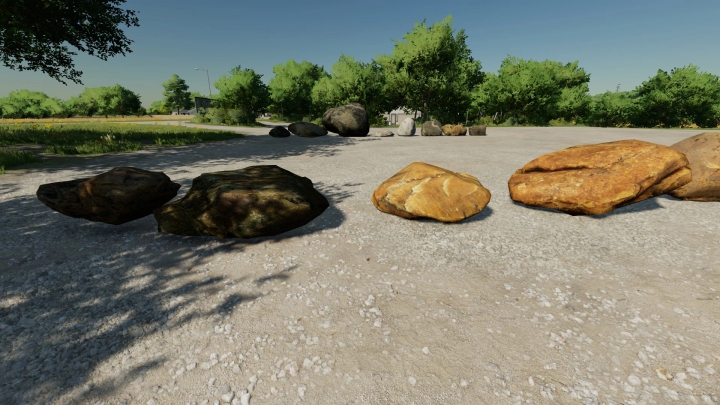 Image: FS22 Dynamic Crushable Rocks v1.0.0.0 0