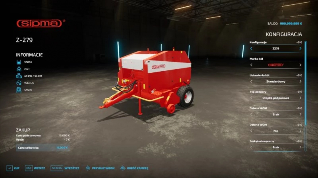 FS22 Sipma Z279 PACK v1.0.0.0