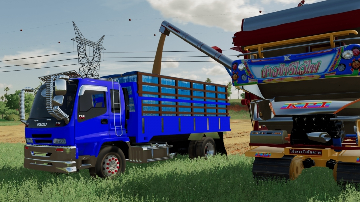 fs22-mods,  isuzu rice truck