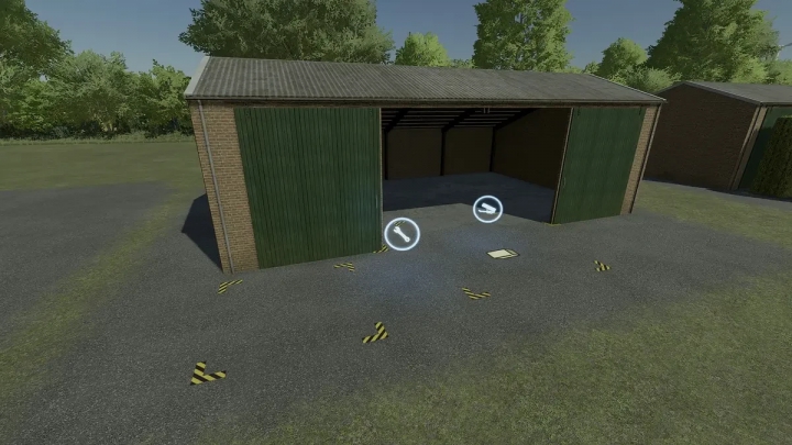 Image: Old Farm Package Bale Storages Extension v0.4.0.0