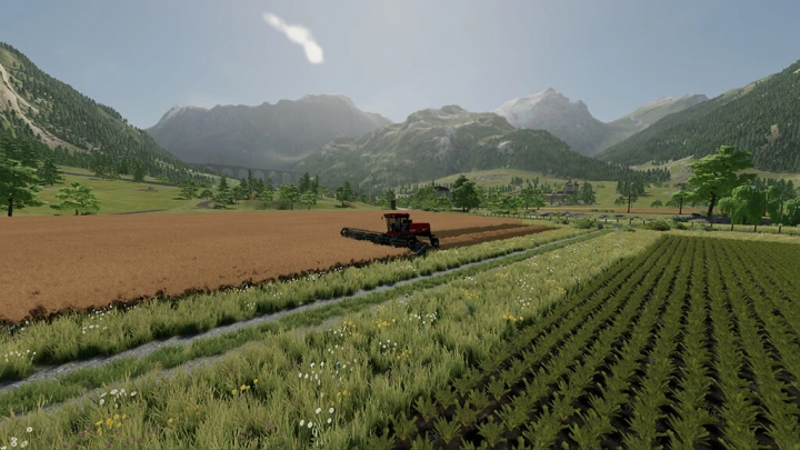 fs22-mods,  Swathing Addon v1.0.0.0