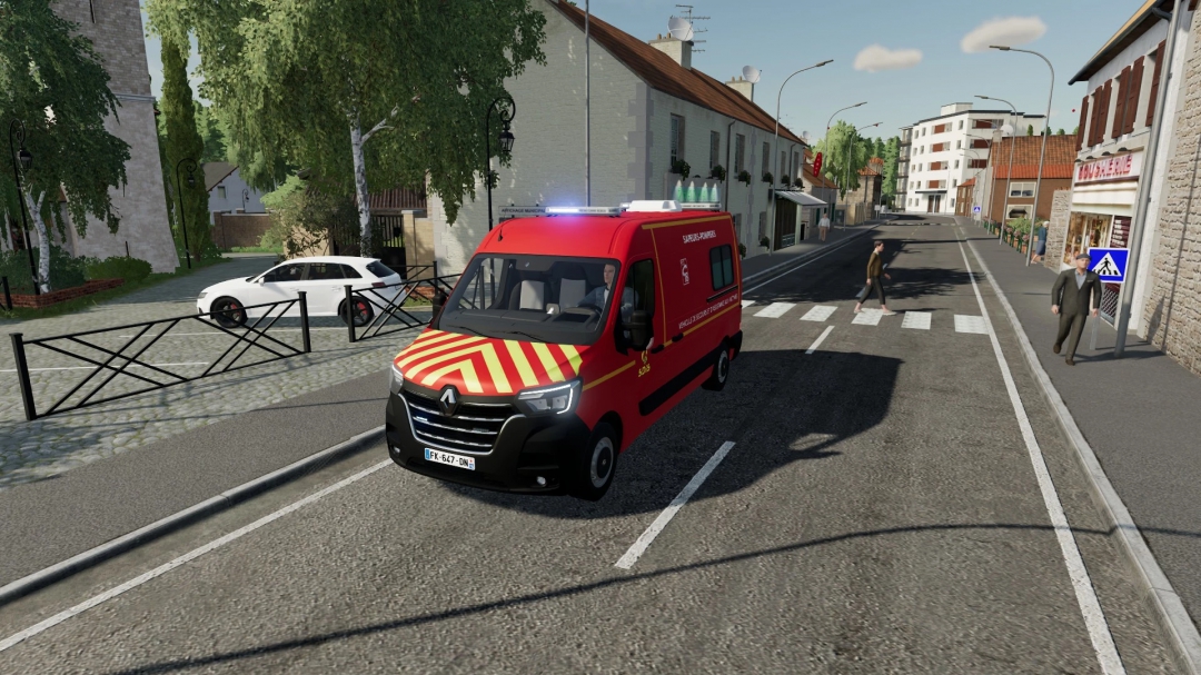 VSAV pompiers Renault master FS22 v1.0.0.0