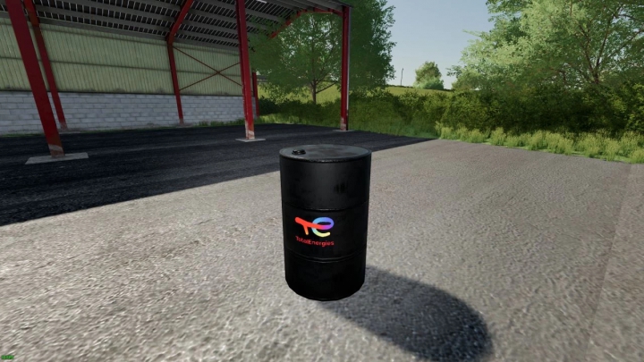 fs22-mods,  Barrel of oil Total Energies v2.1.0.0