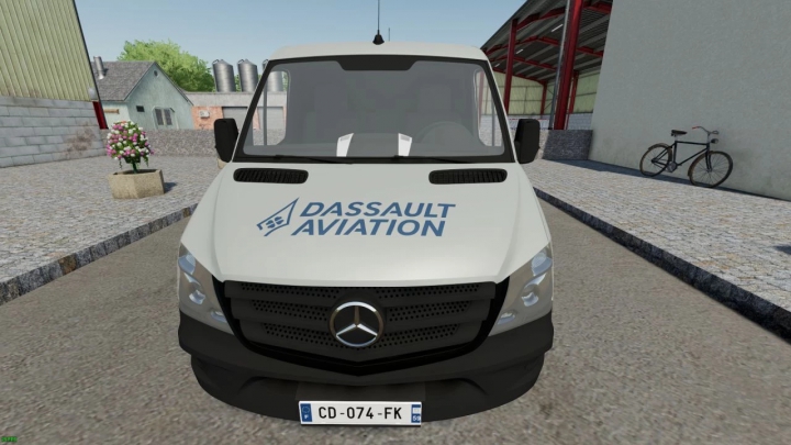 fs22-mods,  Mercedes Sprinter Dassault Aviation v2.0.0.0