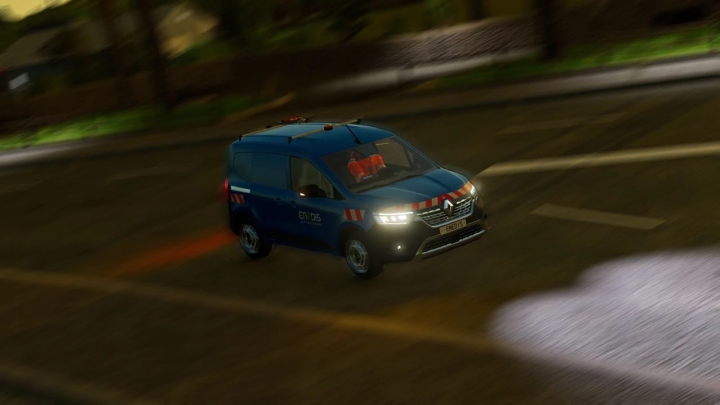 fs22-mods, Renault Kangoo III Enedis v1.0.0.0