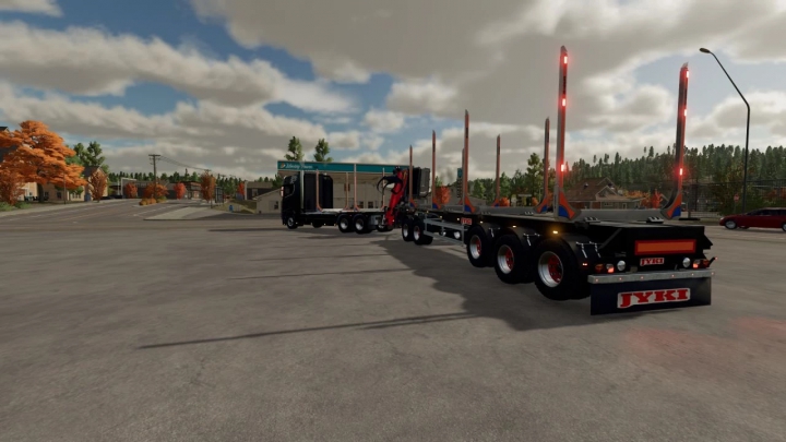 fs22-mods,  Scania Timber truck + trailer V1.0.0.0