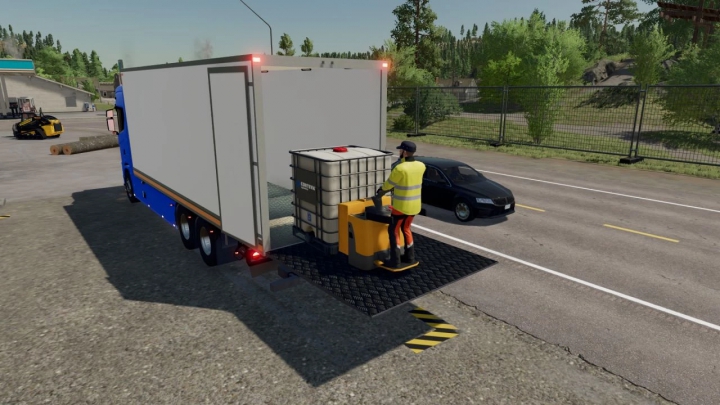 Image: Scania with tail lift v1.0.0.0