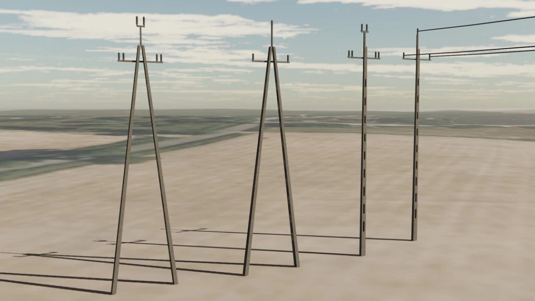 Old Power Poles Pack (Prefab) v1.0.0.0