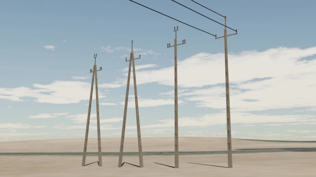 Old Power Poles Pack (Prefab) v1.0.0.0