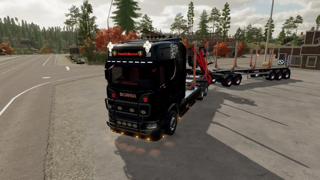 Scania Timber truck + trailer V1.0.0.0