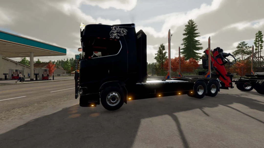 Scania Timber truck + trailer V1.0.0.0