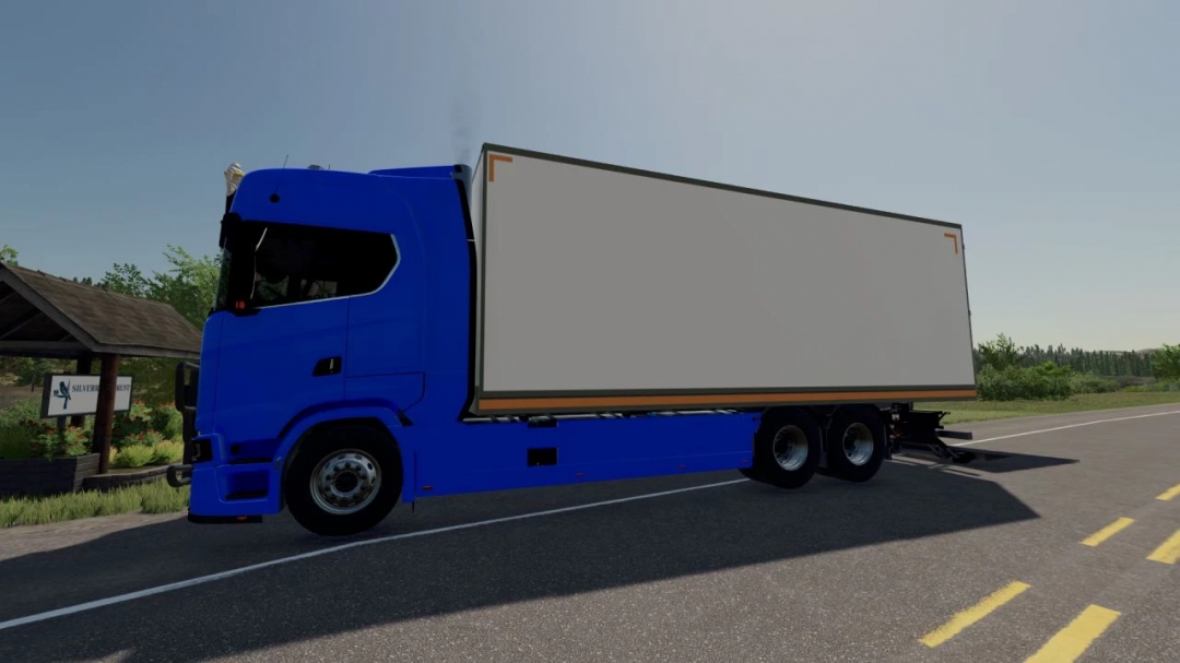 Scania with tail lift v1.0.0.0