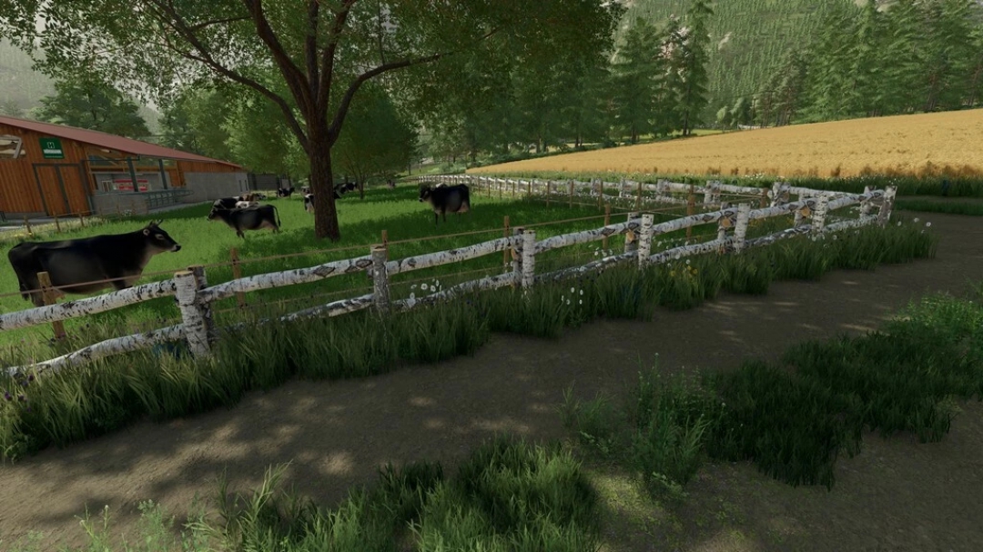 Tree Trunk Fences v1.0.0.0