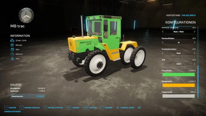 fs22-mods,  Mercedes Benz Trac 800-900 BETA v1.0.0.0