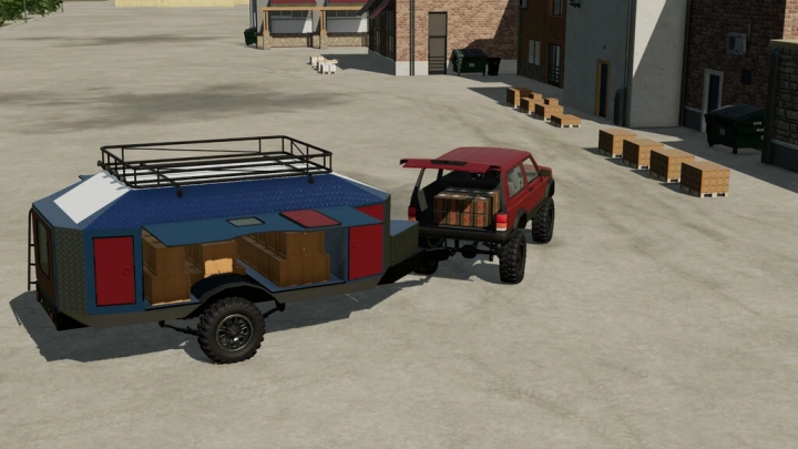 fs22-mods, Overland Trailer v1.0.0.0