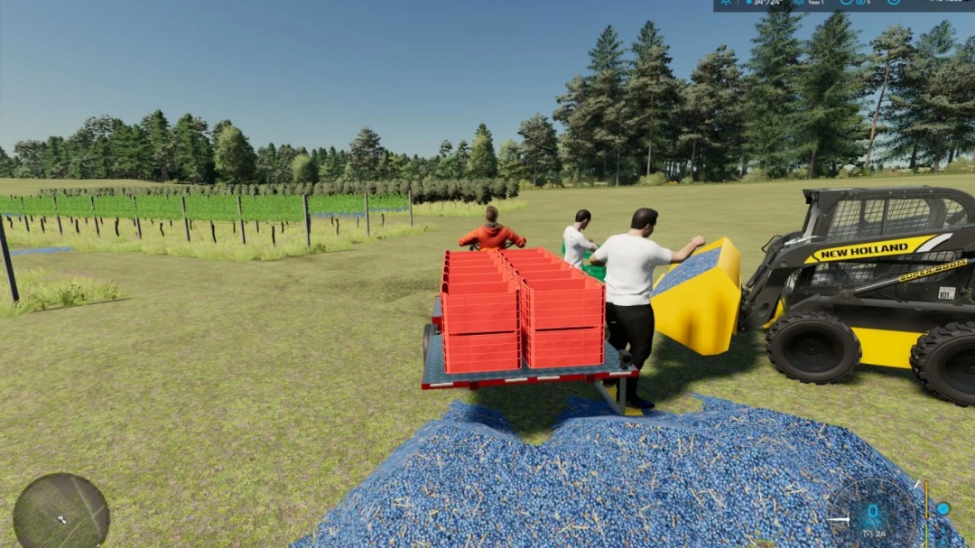 Hand Harvester for grapes and olives v1.0.0.0