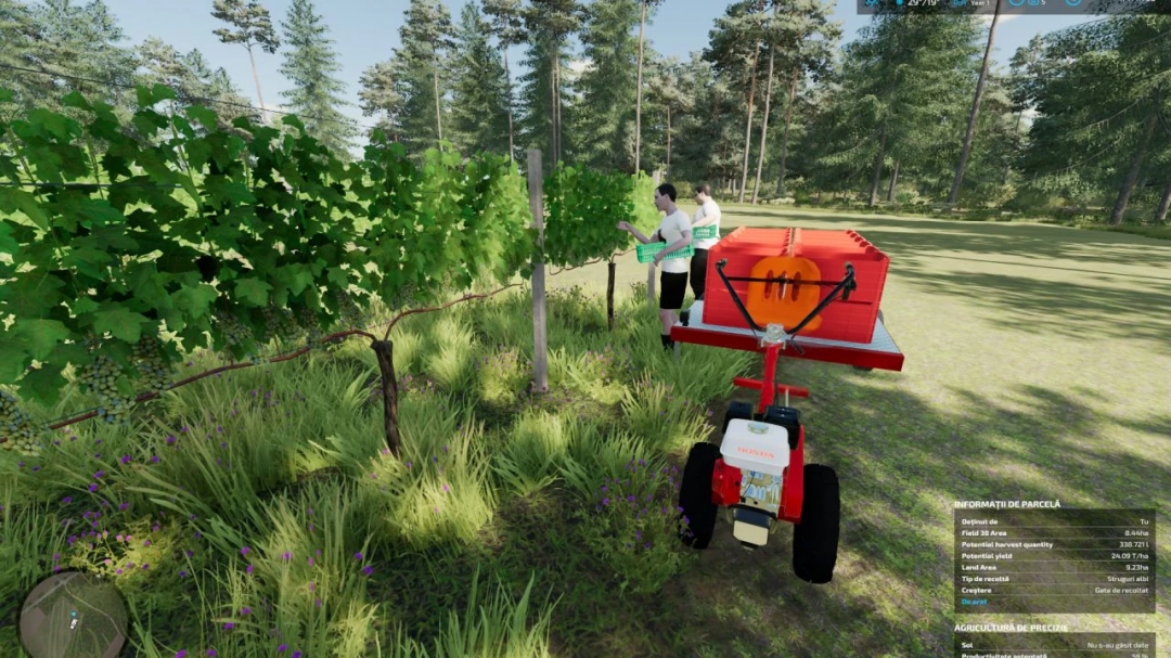 Hand Harvester for grapes and olives v1.0.0.0