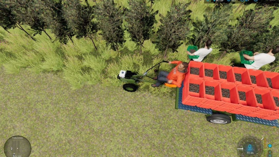 Hand Harvester for grapes and olives v1.0.0.0