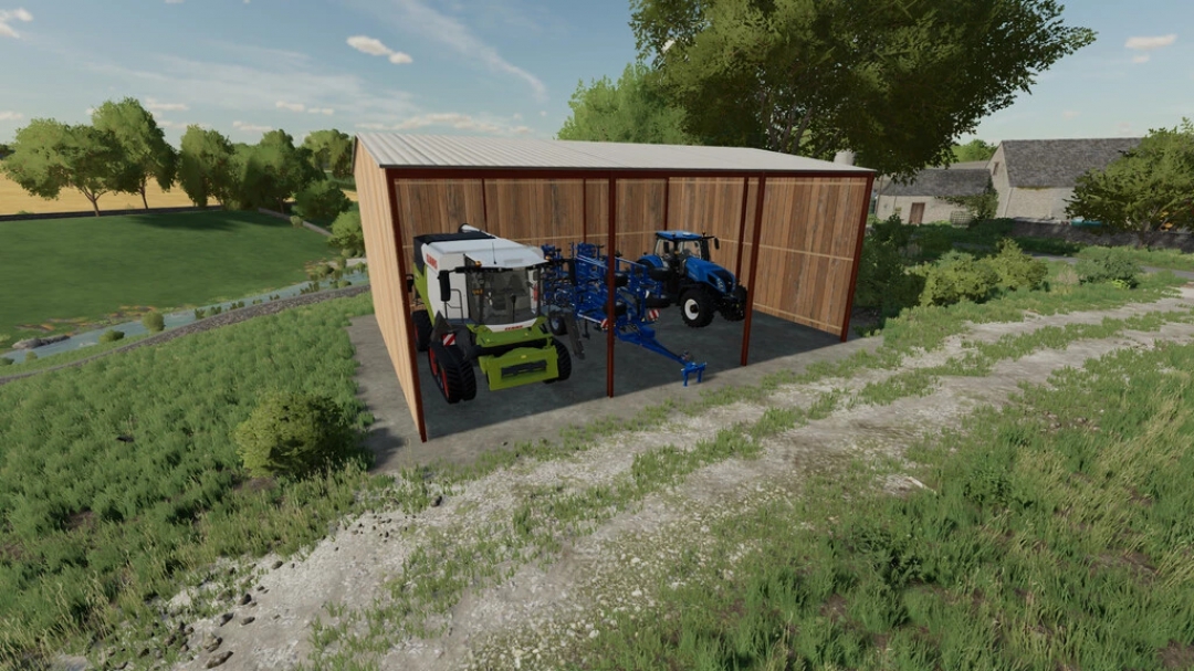 UK Style Vehicle Shed v1.0.0.0