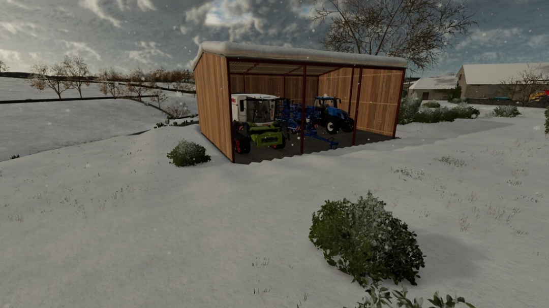 UK Style Vehicle Shed v1.0.0.0