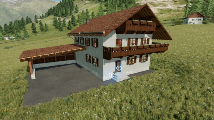 fs22-mods,  Bavarian Houses v1.1.0.0