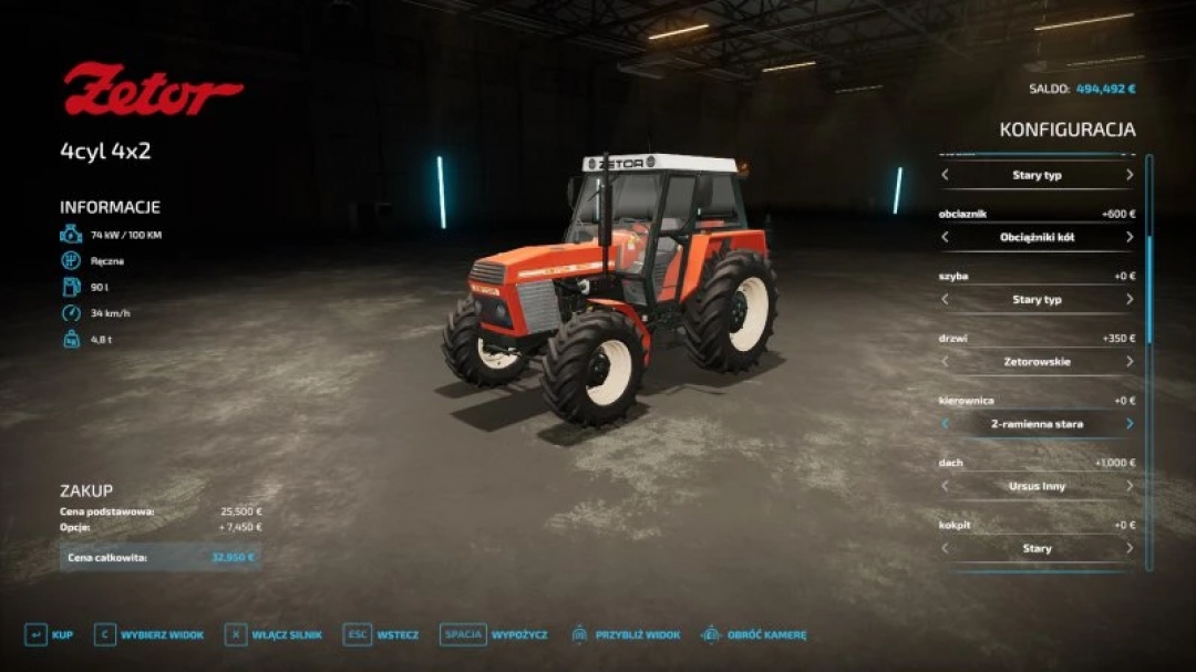 FS22 URSUS/ZETOR/ZTS 4 CYL PACK v1.0.0.0