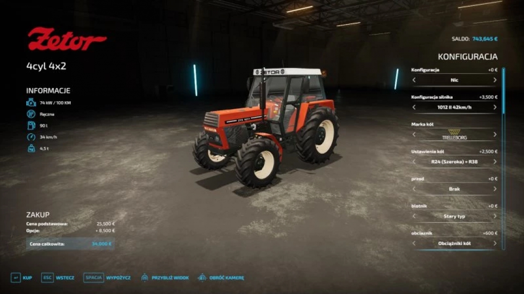 FS22 URSUS/ZETOR/ZTS 4 CYL PACK v1.0.0.0