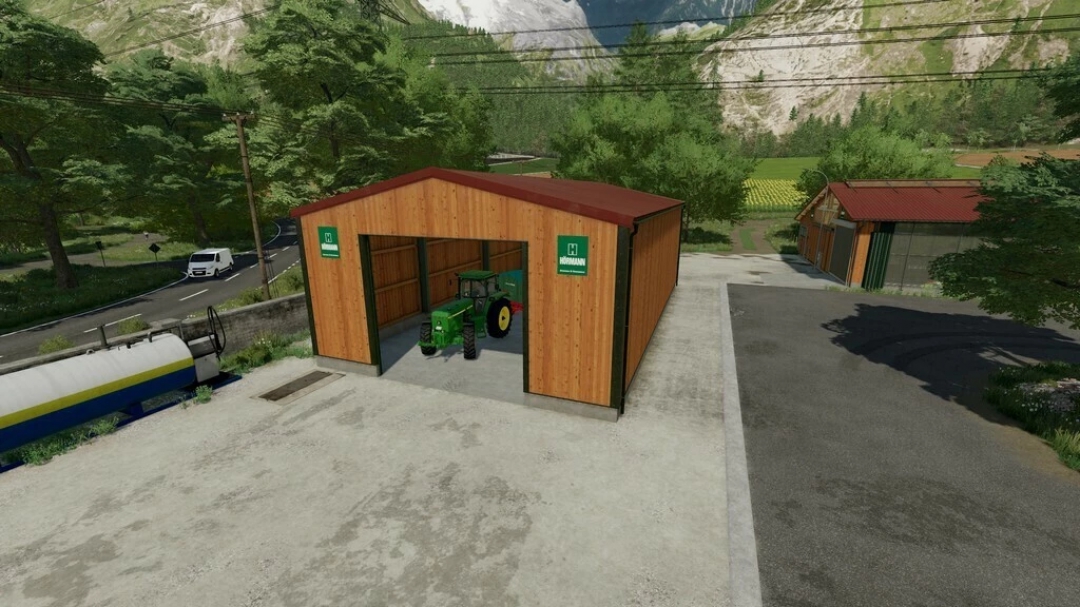 Small Hörmann Garage Incl. Warehouse v1.0.1.1