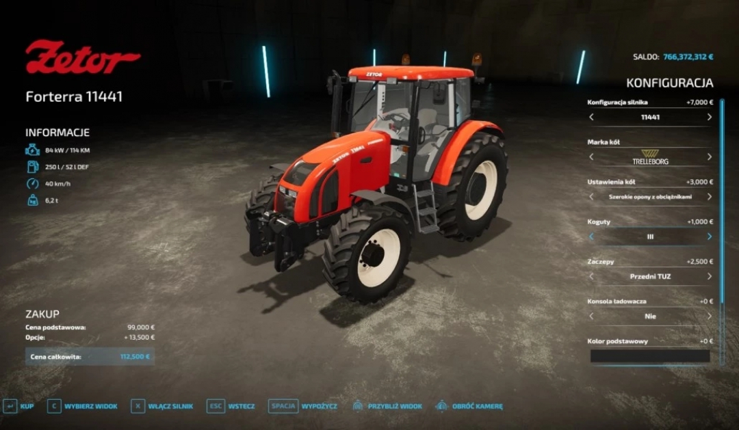 Zetor Forterra 11441 v1.0.0.0