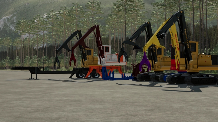 fs22-mods,  Tigercat 234b knuckle boom v1.0.0.0