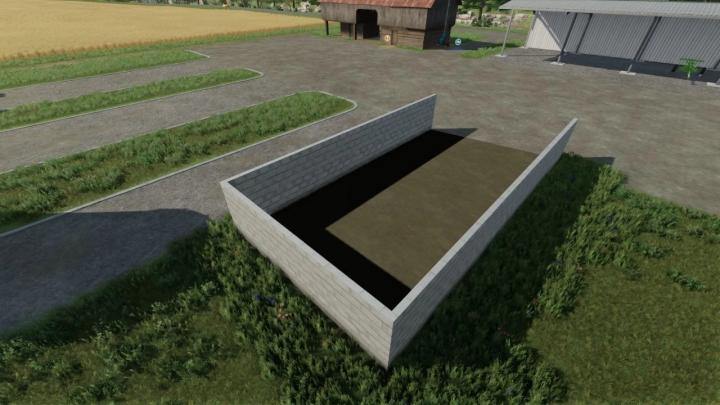 fs22-mods,  BunkerSilo Cinderblock v1.0.0.0