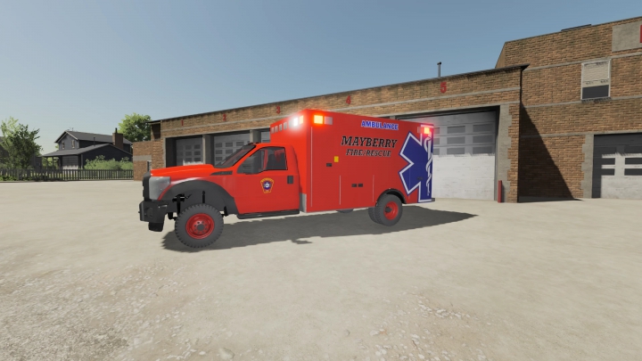 fs22-mods,  F550 Ambulance FS22 v1.0.0.0