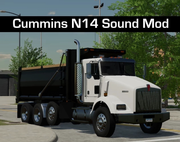 fs22-mods, FS22 Cummins N14 Sound Mod v1.0.0.0